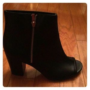 Cathy Jean Open Toe Boots